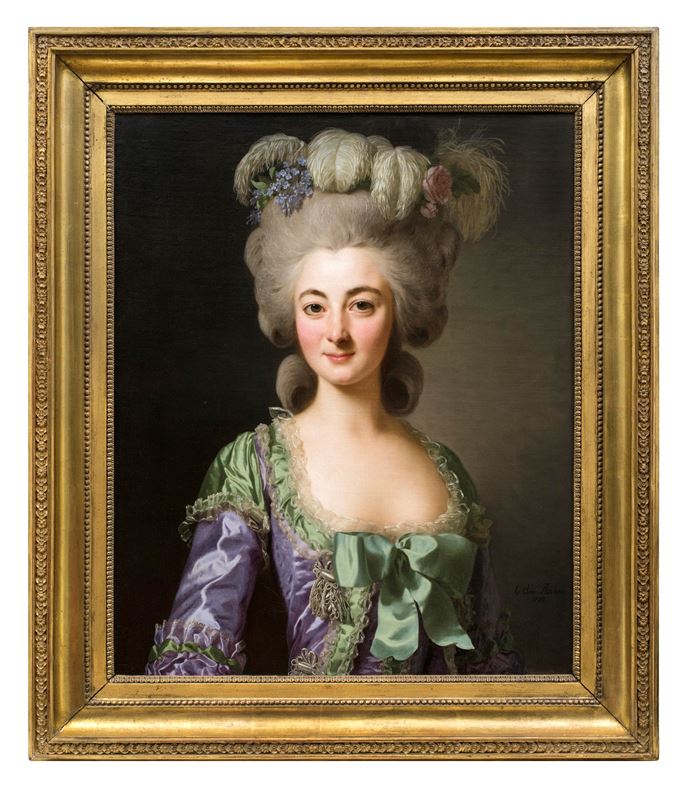 Alexander Roslin - Madame Henriette Agathe Rose Foäche (born de Mondion,1754-1812) | MasterArt